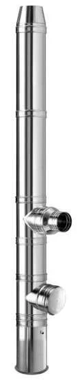 Edelstahlschornstein Bausatz Doppelwandig Ø 130 Mm - Schiedel ICS
