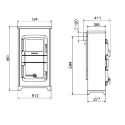 Werkstattofen Wamsler RH-8 A/D Mit Automatik Dauerbrand 8 KW -Top Fram Geschaft Werkstattofen Wamsler RH 8 A D Teh 1600x1600