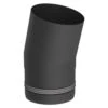 Pelletofenrohr - Winkel 15° Starr - Schwarz - Jeremias Pellet-Line -Top Fram Geschaft Winkel 15 starr schwarz Jeremias PELLET LINE 1600x1600