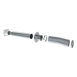 Zuluftsystem Einwandig - Airsystem „weiß“