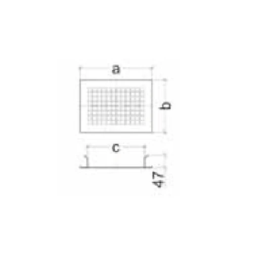 Zuluftgitter - Einwandig - Schiedel PRIMA PLUS 4 Zuluftgitter - Einwandig - Schiedel PRIMA PLUS – Bild 2