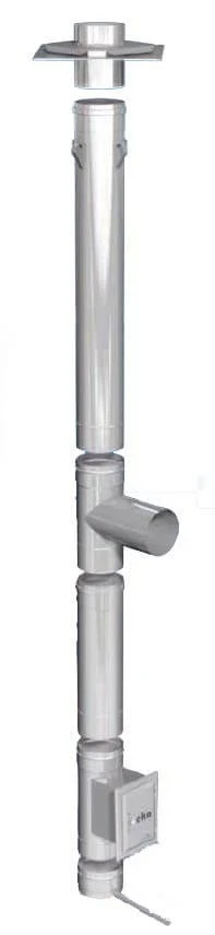 Schornsteinsanierung Einwandig Ø 150 Mm - Eka Edelstahlkamine Complex E 3 Schornsteinsanierung Einwandig Ø 150 Mm - Eka Edelstahlkamine Complex E