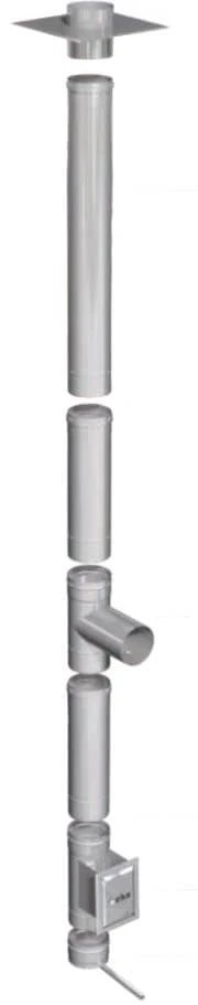 Schornsteinsanierung Einwandig Ø 200 Mm - Eka Edelstahlkamine Complex E 5 Schornsteinsanierung Einwandig Ø 200 Mm - Eka Edelstahlkamine Complex E – Bild 3