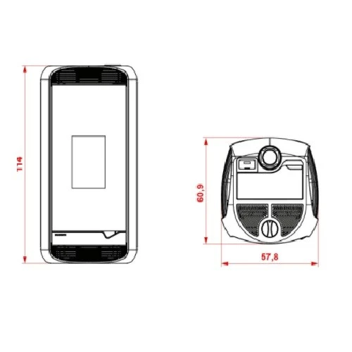Pelletofen PALAZZETTI Ecofire Meghan US 9 KW 5 Pelletofen PALAZZETTI Ecofire Meghan US 9 KW – Bild 3