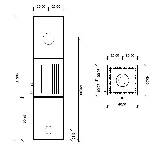 Kaminofen Neocube S20 XL 5,4 KW 6 Kaminofen Neocube S20 XL 5,4 KW – Bild 4