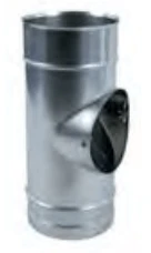 T-Stück Für Anschluss 90° Eingesteckt - Einwandig - Schiedel PRIMA PLUS